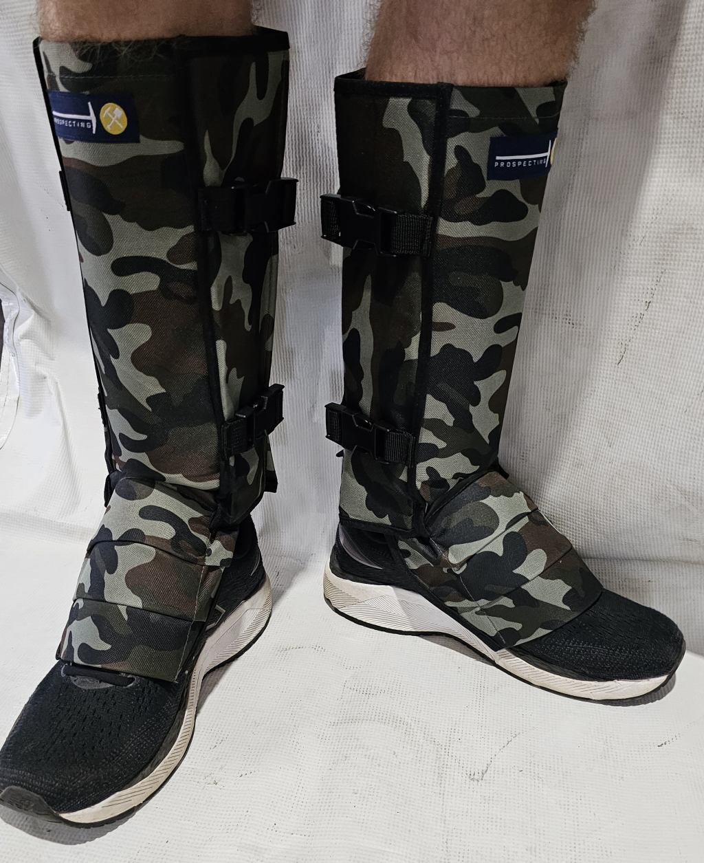 Green Camo Gaiters XL