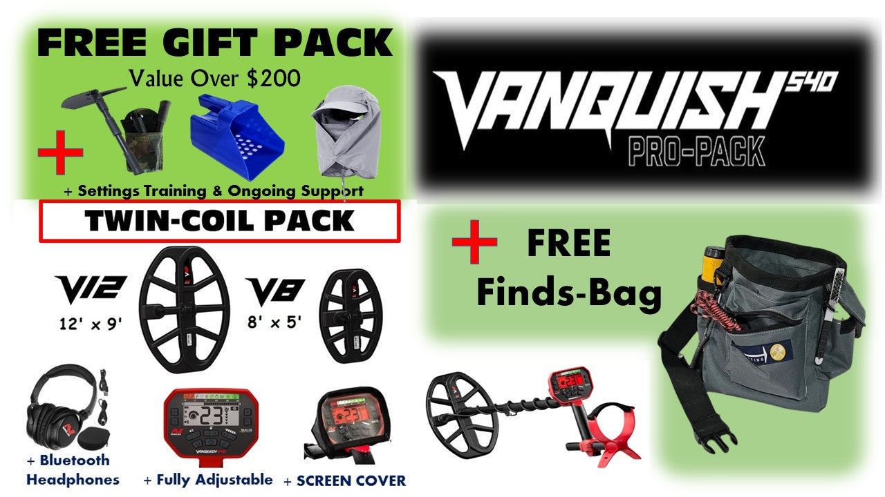 Minelab Vanquish 540 Pro Pack