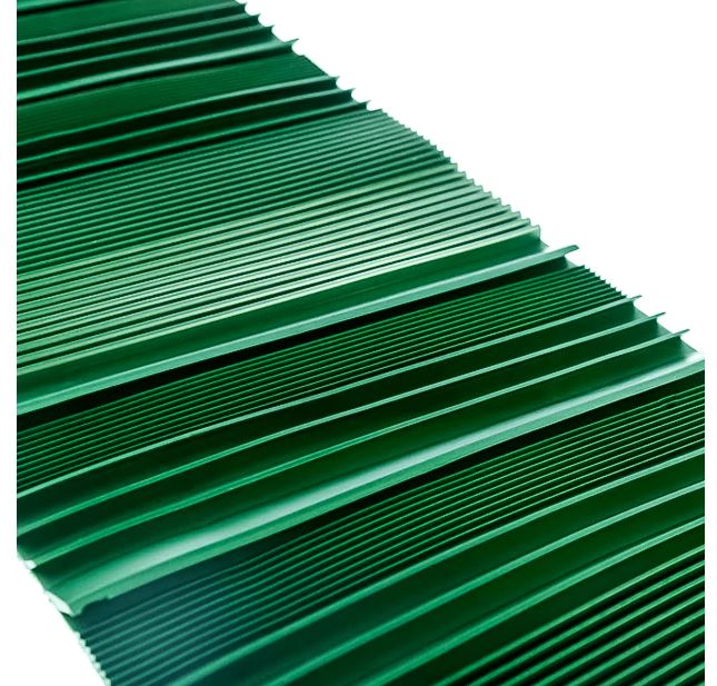 27 x 10 Trimmable Riffled TPR Sluice Box Matting - Green