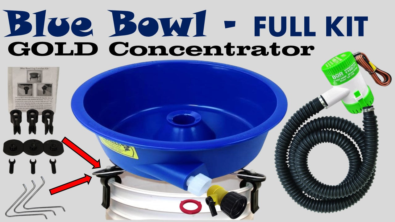 Keene Concentrating Blue Bowl - Full Kit