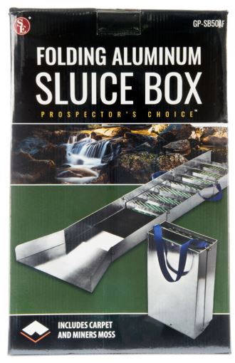 Aluminium Folding Sluice Box