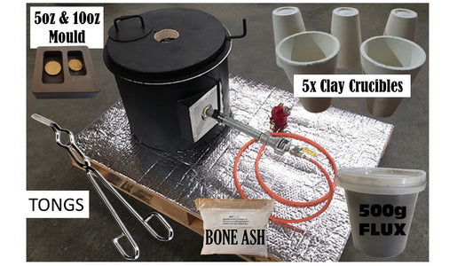 KILN Gas  Small Crucible Furnace 2kg Mathews