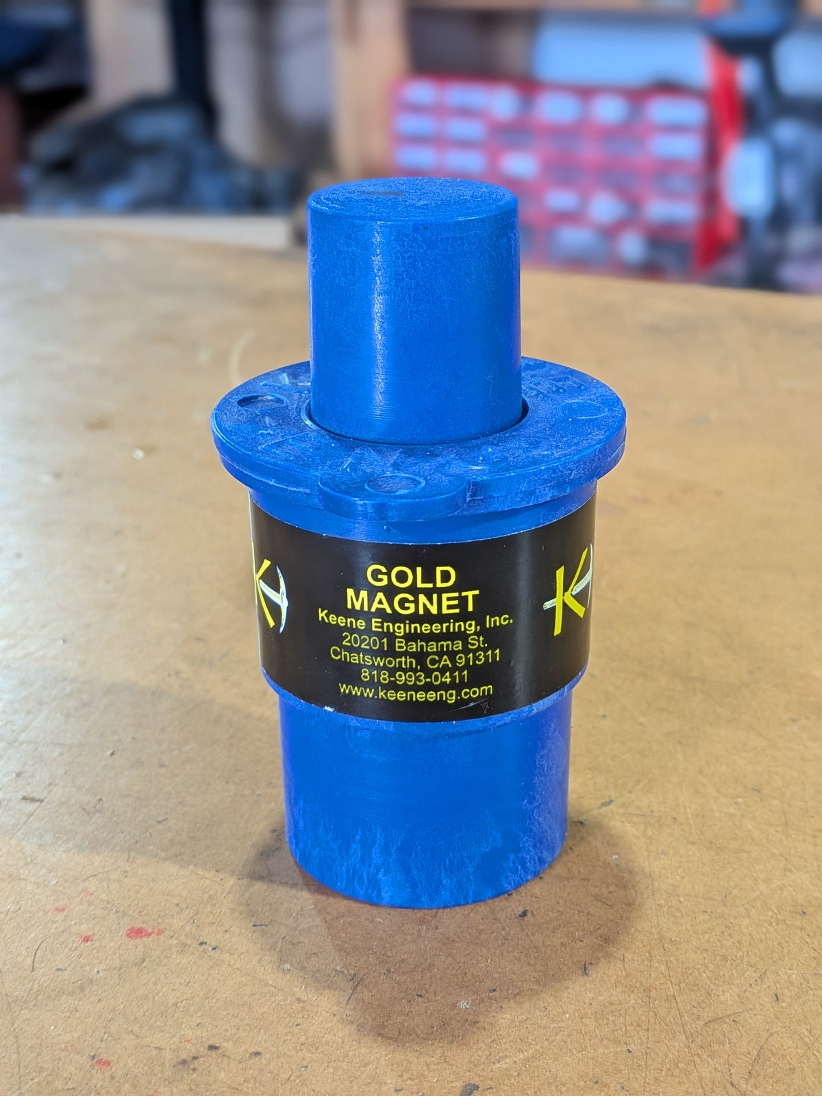 Keene Blue Gold Magnet