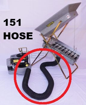 Keene 151 Air duct hose 10FT 4 inch