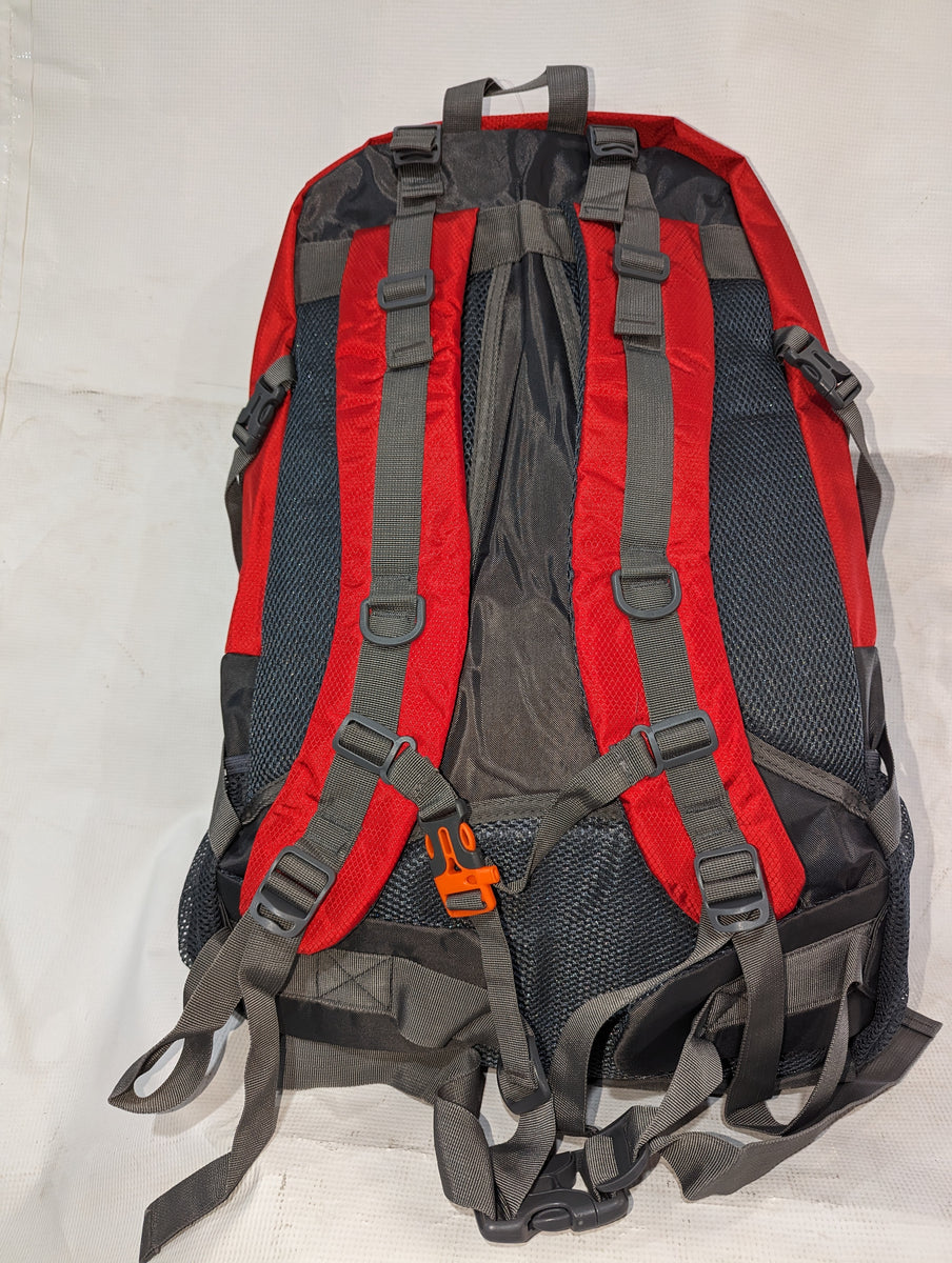 RED Hiking Backpack Reeds Prospecting WA