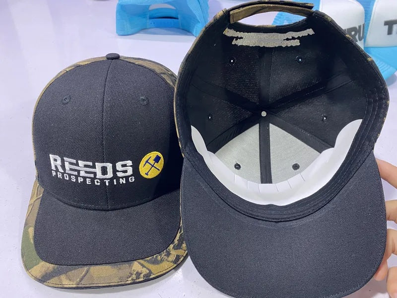 REEDS Cap Brown Green Camo
