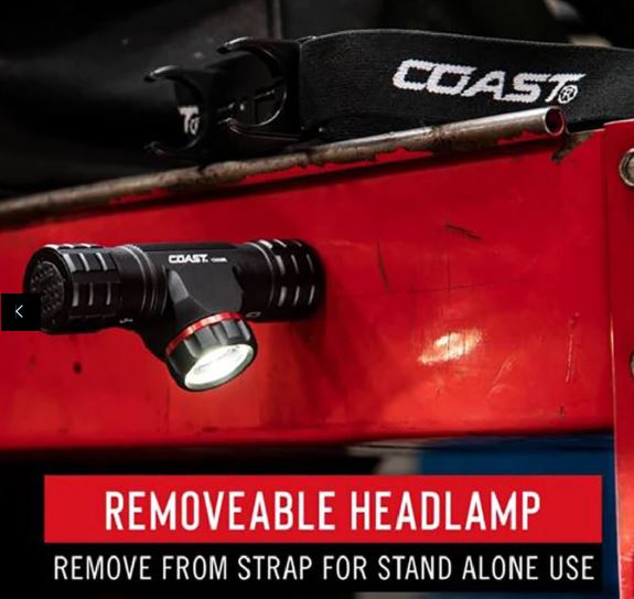 HEADLAMP PURE BEAM 1200LUM Rechargeable