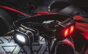 HEADLAMP DUAL COLOUR 750LUM Rechargeable