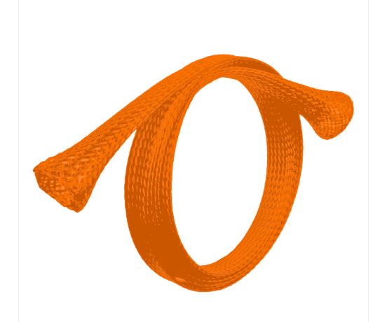 Reptile Wrapz Cable Sleeve - Orang Lizard