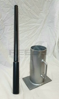 Dolly Pot Medium- GREY with Handle