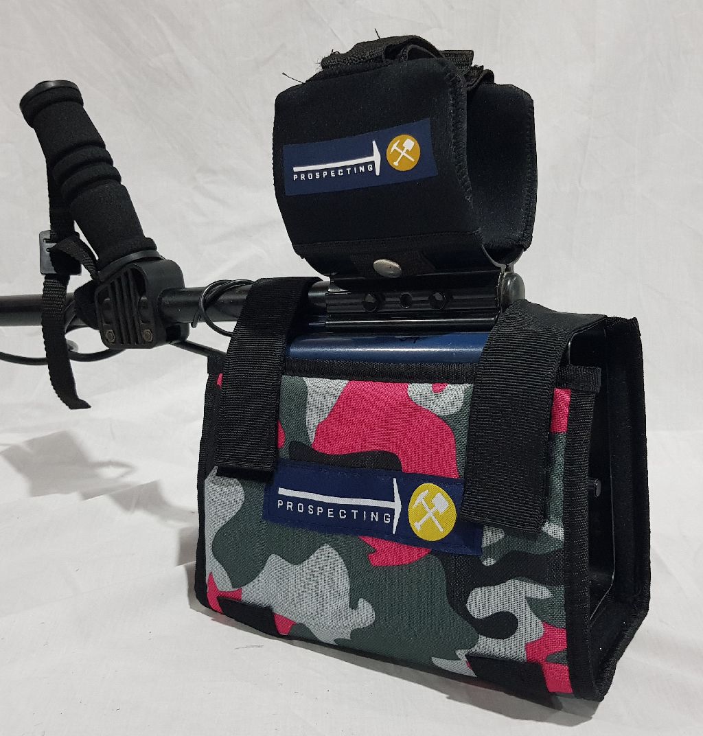 GPX / GP / SD Control Box Cover with Finds Pouch - Pink Camo