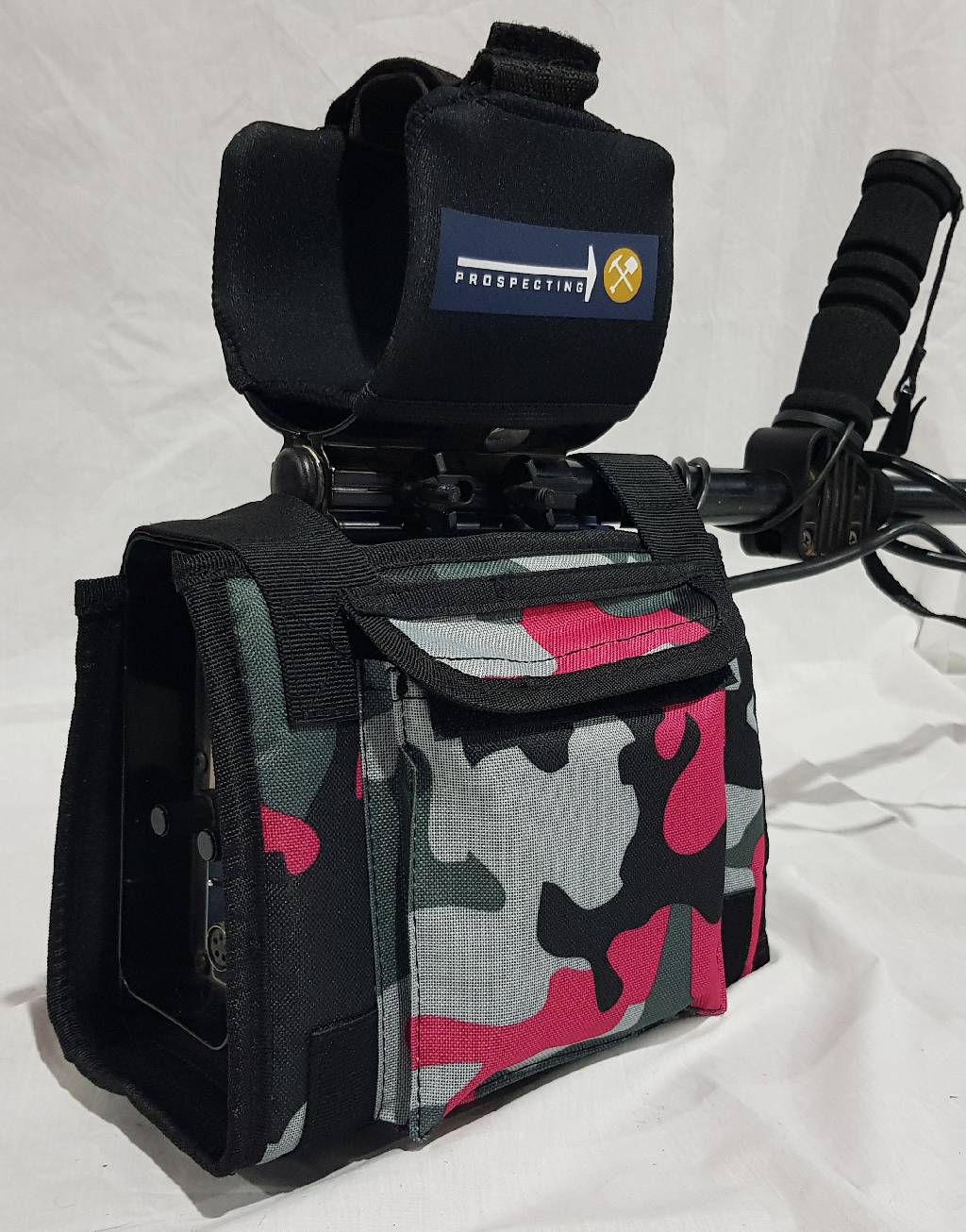GPX / GP / SD Control Box Cover with Finds Pouch - Pink Camo