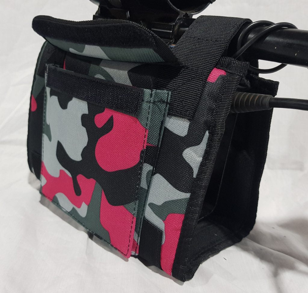 GPX / GP / SD Control Box Cover with Finds Pouch - Pink Camo