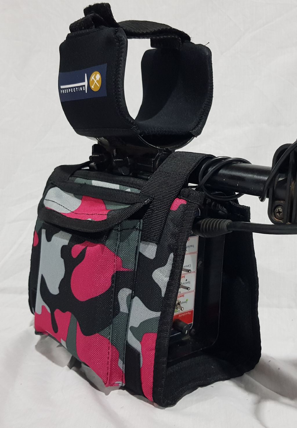 GPX / GP / SD Control Box Cover with Finds Pouch - Pink Camo