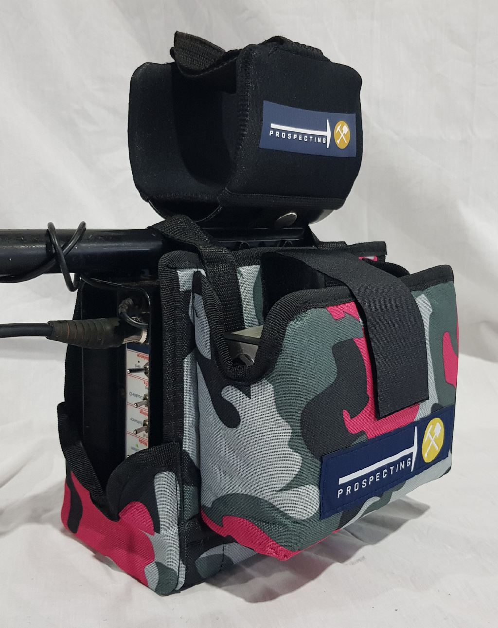 GPX / GP / SD Control Box Cover with Side Battery Pouch - Pink Camo