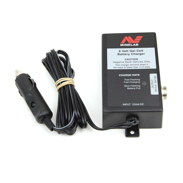 Minelab 12v Car Charger For Dry Cell