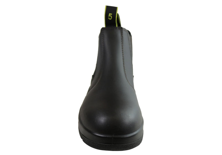 Munka Steer Slip On Claret Size UK 7