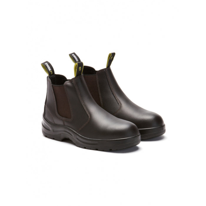 Munka Steer Slip On Claret Size UK 10