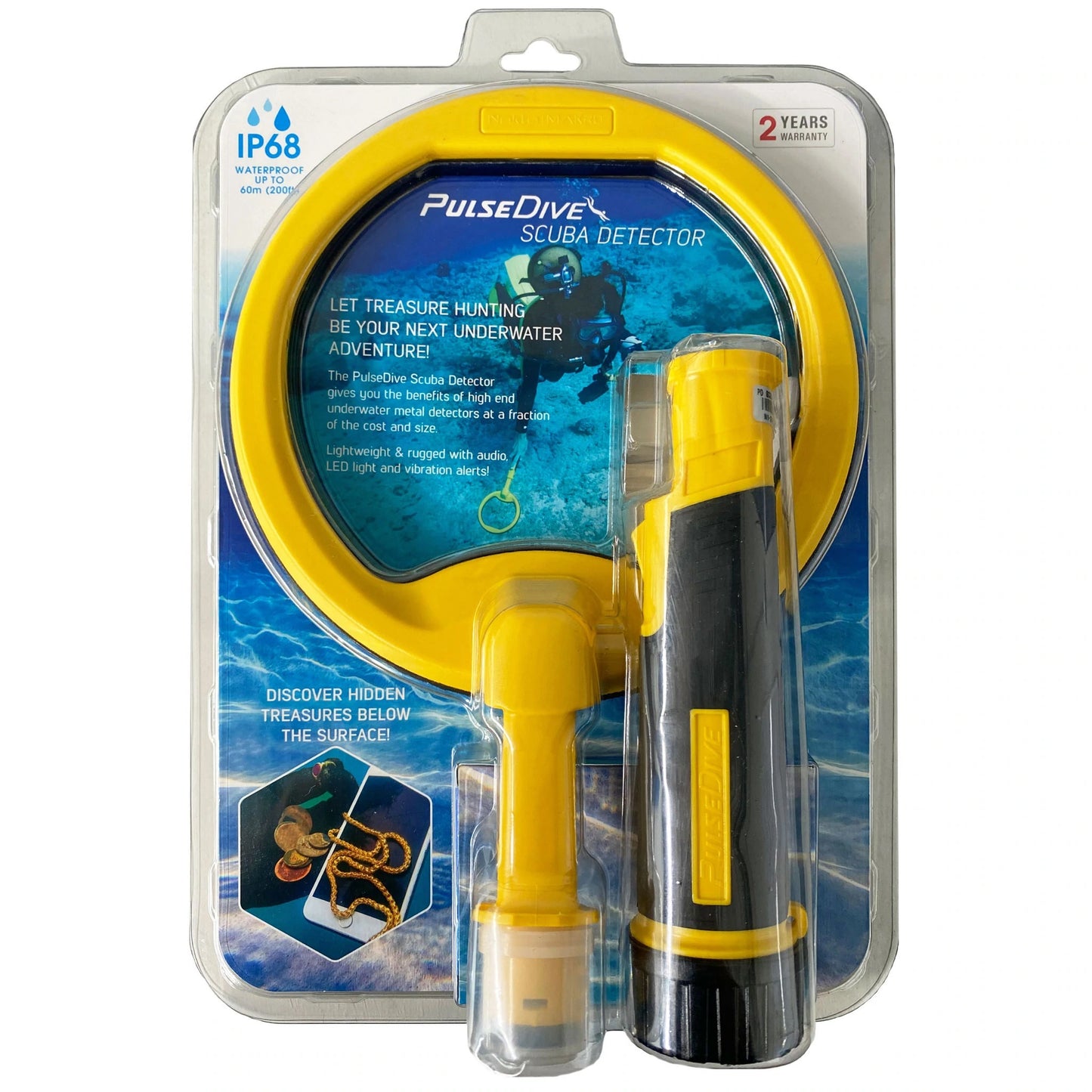 PulseDive Scuba Detector (Yellow)