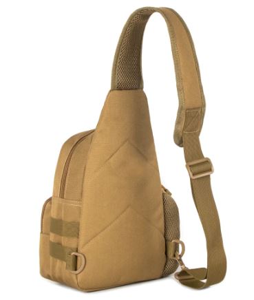 Shoulder Sling Bag - Tan