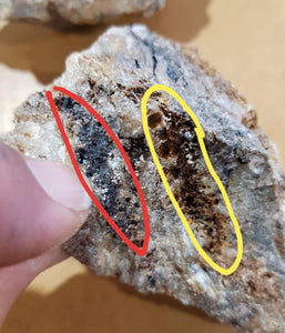 GOLD in QUARTZ VEINS - What To Look For: