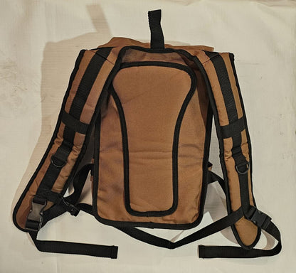 Harness Backpack with Deluxe Padding - Brown