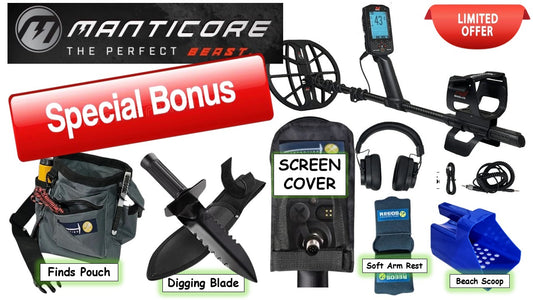 Minelab Manticore & SPECIAL Full Kit Package