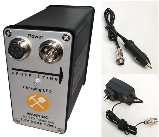 PROSPECTING 4pin/5pin Battery CHARGERS 12V & 240V