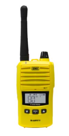 GME TX6165XY 5/1 Watt UHF CB Radio - Yellow