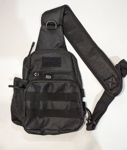 Shoulder Sling Bag - Black