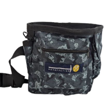 Black Camo Finds Pouch - Deluxe