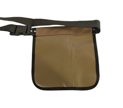 Brown Finds Pouch - Mesh Pocket