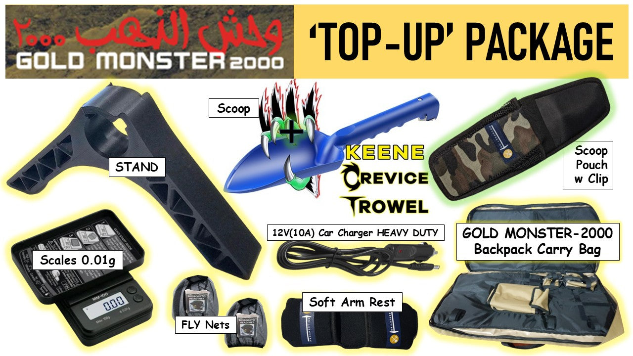 Gold Monster 2000 Top Up Pack Minelab