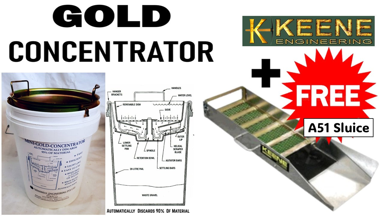 Mini Gold Concentrator