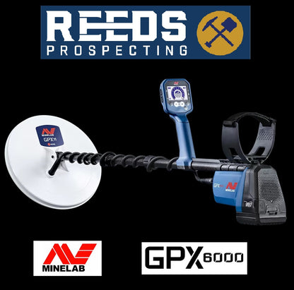 Minelab GPX 6000 with PREMIUM TRAINING PACKAGE (In-store or Call for Orders)