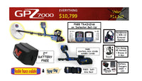 Minelab GPZ 7000  with BATTERY Package