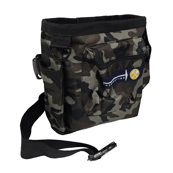 Green Camo Finds Pouch - Deluxe