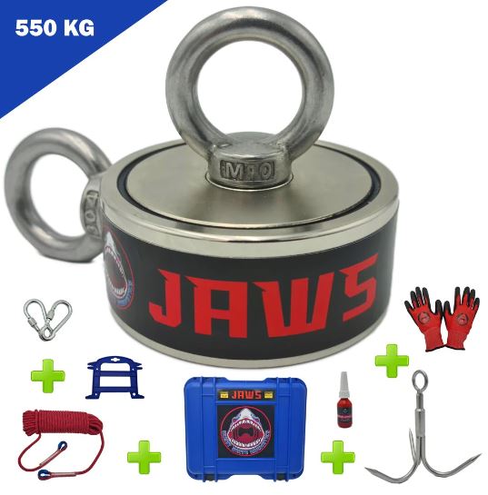 Jaws 550kg Deluxe Magnet Fishing Kit