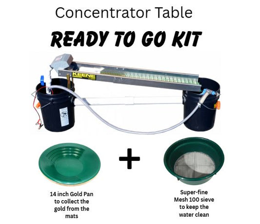 Keene Super Gold Concentrator  Sluice