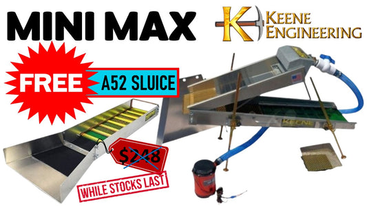 Keene Mini Max Power Sluice Concentrator Kit