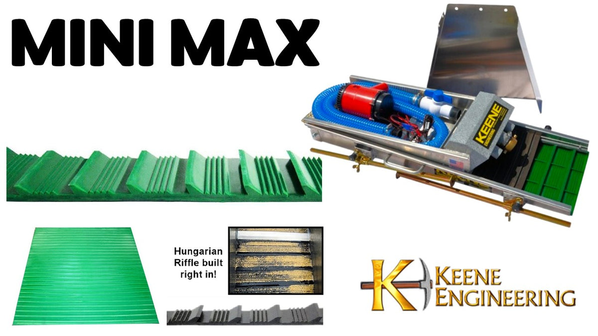 Keene Mini Max Power Sluice Concentrator Kit