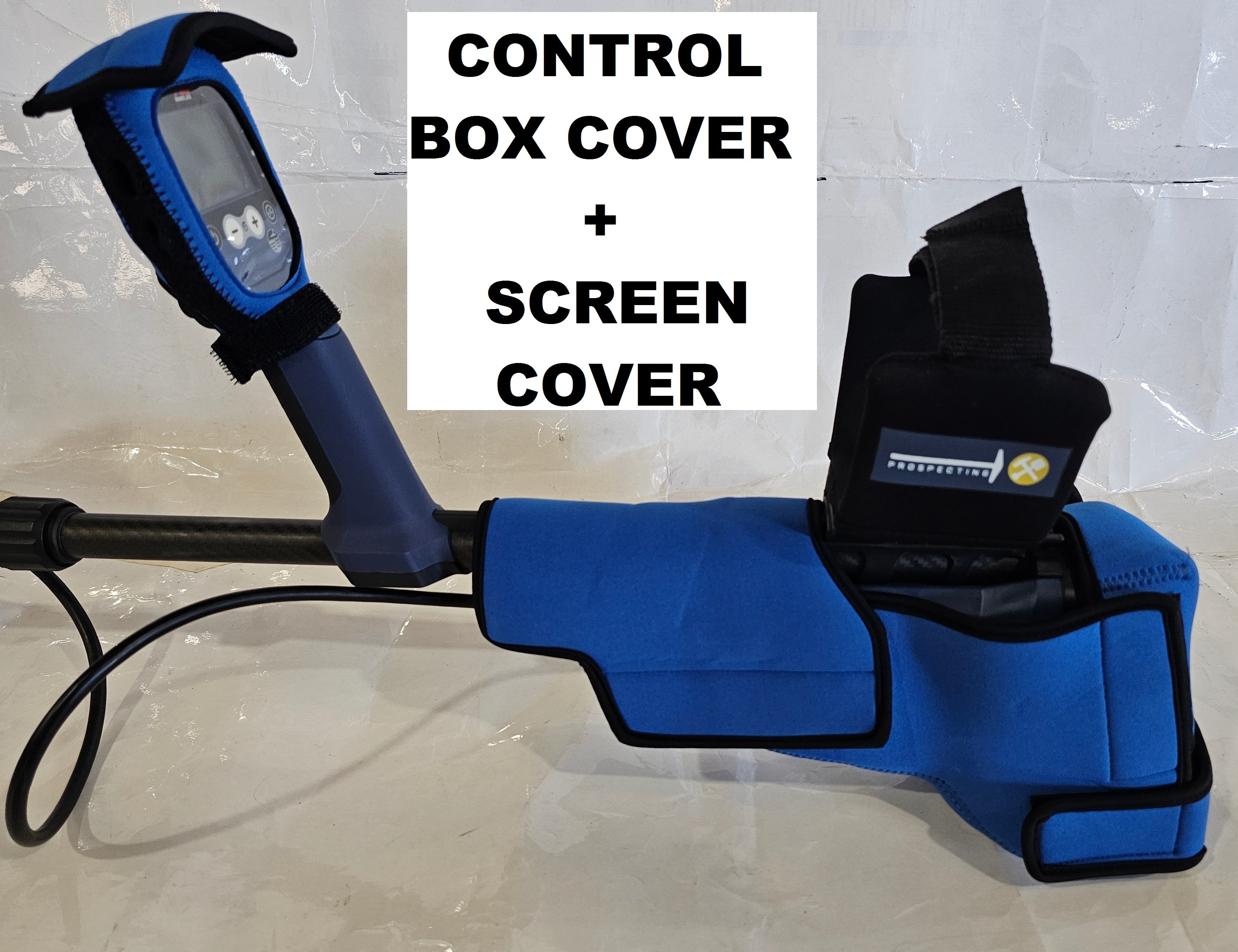 GPX 6000 Control Box Cover Set Neoprene - Blue – Reeds Prospecting WA