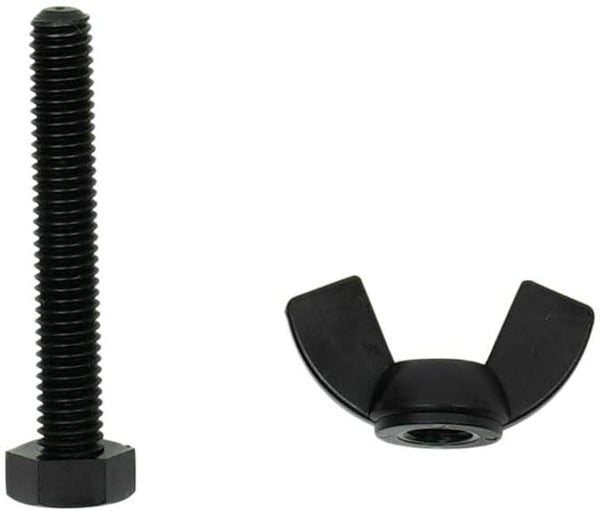 Black Nut and Bolt Pack of 2 - 8mm GOLDHAWK
