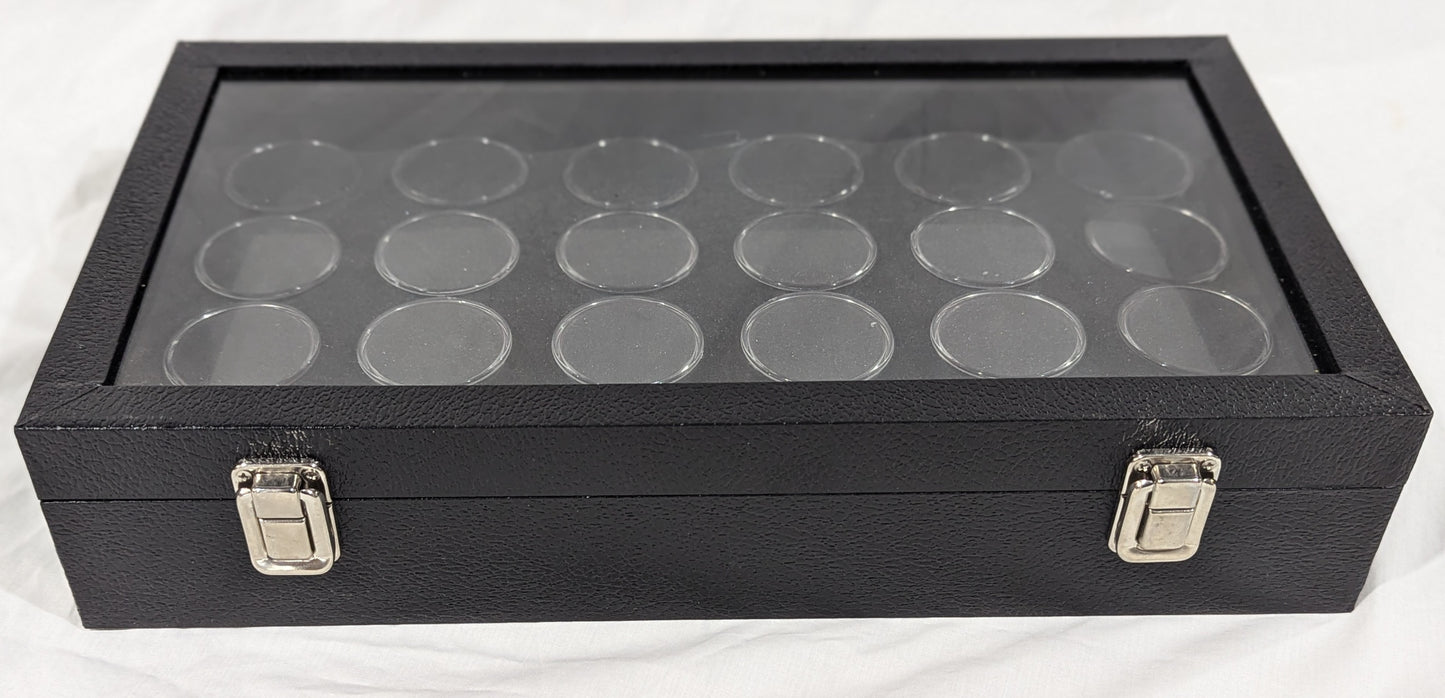 Black Display Case  Large Pods 24pc