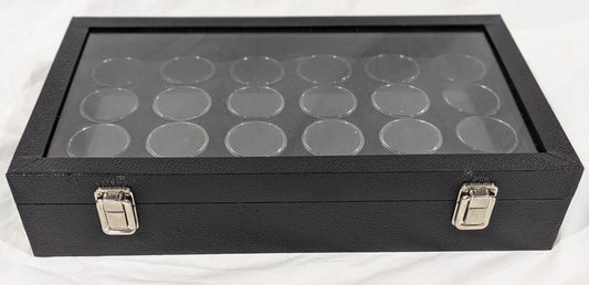 Black Display Case  Large Pods 24pc