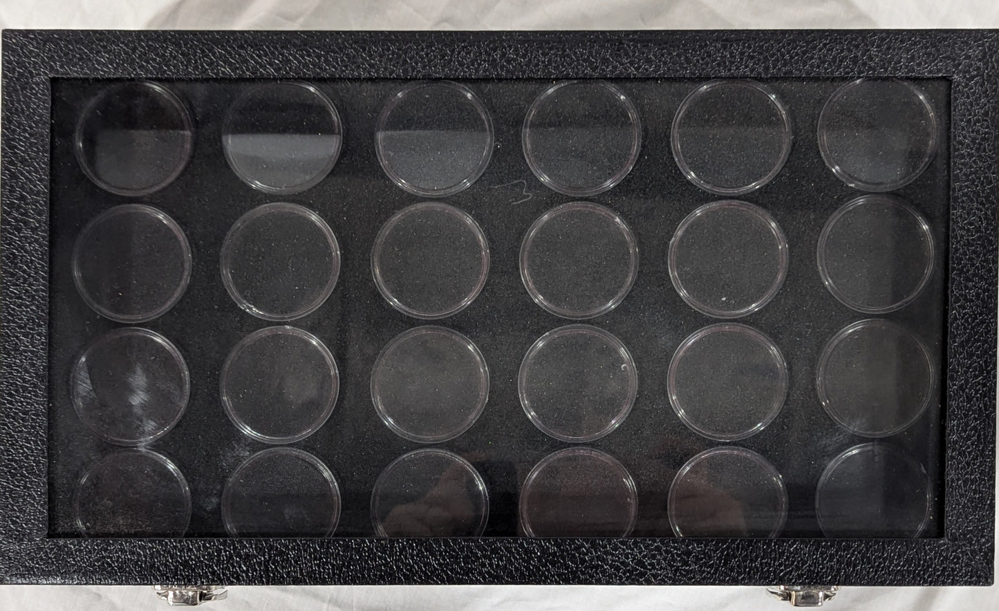 Black Display Case  Large Pods 24pc
