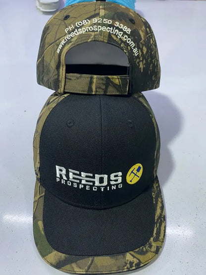 REEDS Cap  Brown Green Camo