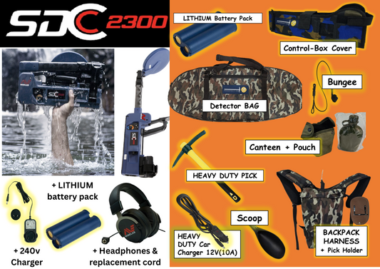 MINELAB SDC 2300 PERFORMANCE PACKAGE