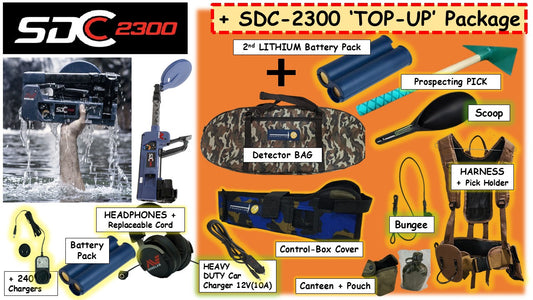 MINELAB SDC 2300 PERFORMANCE PACKAGE