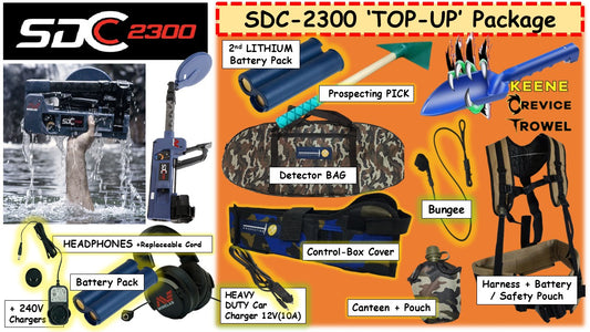MINELAB SDC 2300 PERFORMANCE PACKAGE